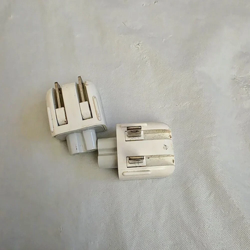 Apple Duckhead 2 Pin Prong Converter Wall Plug Magsafe Charter Adapter